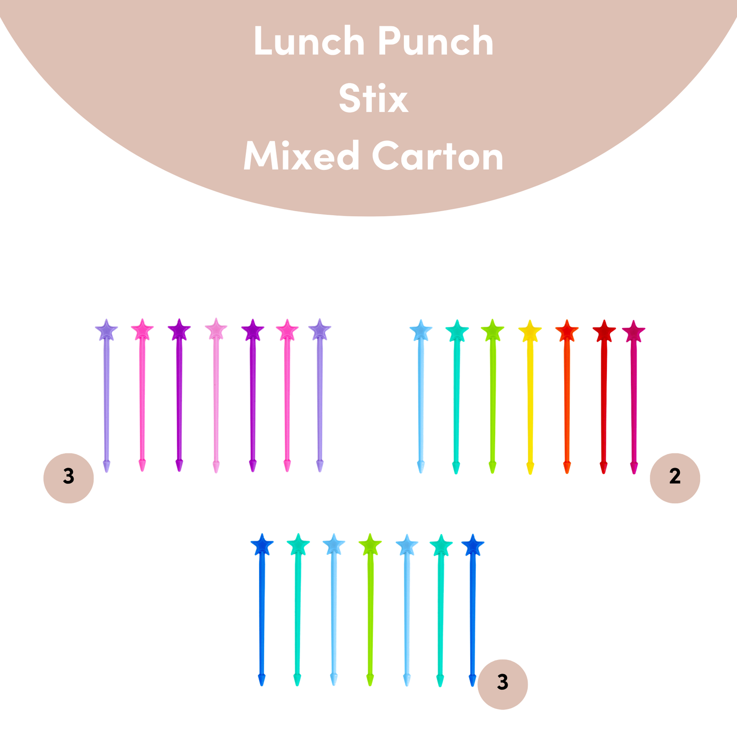 Lunch Punch Mixed Cartons - Accessories