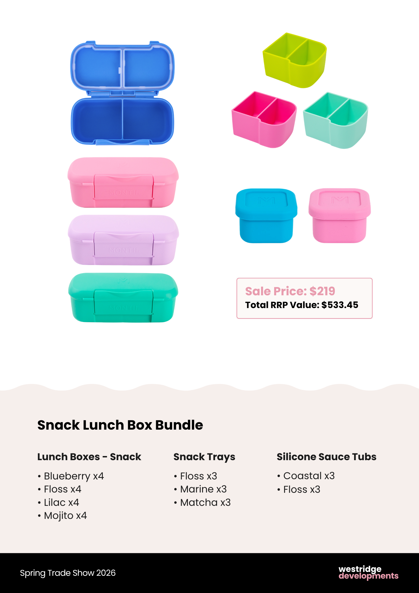 2026 Trade Show Lunch Box Bundle - Snack